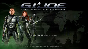 G.I. Joe - The Rise of Cobra (EU) screen shot title